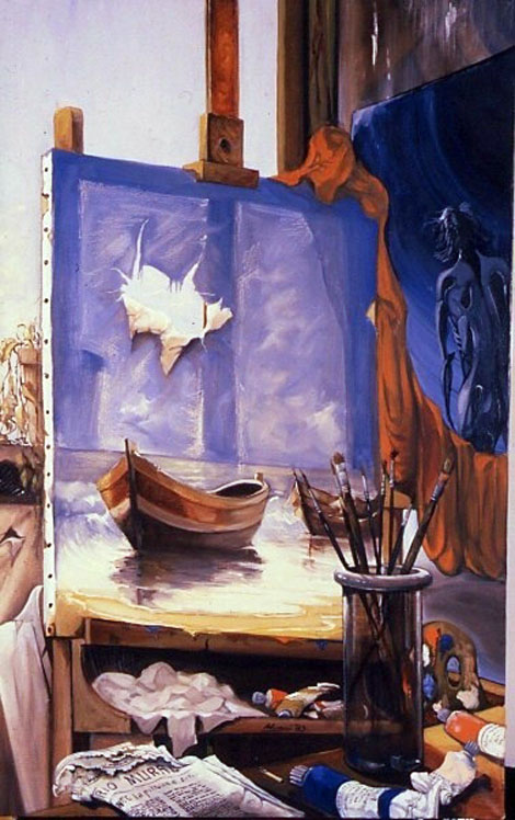 Lo studio abbandonato